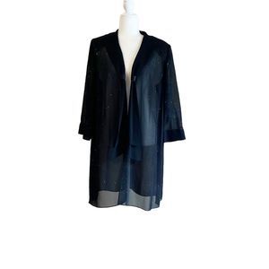 Vintage 80s Dana Kay Duster, Size 18W